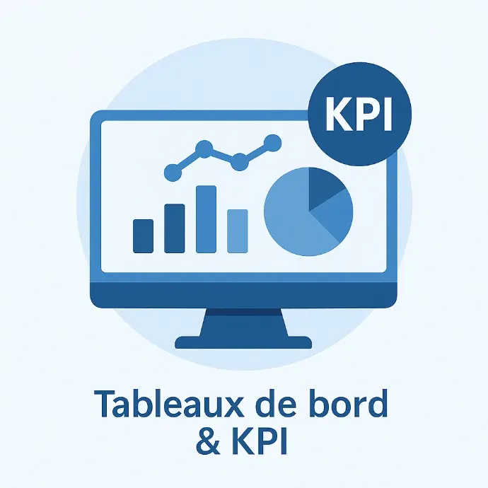 Tableaux de bord & KPI Exemple tableau de bord financier entreprise